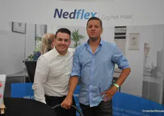 Kilian Janssen  en Jeroen Bommels van Nedflex, altijd op zoek naar jou!